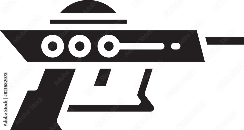 Fototapeta premium Blaster Gun Icon