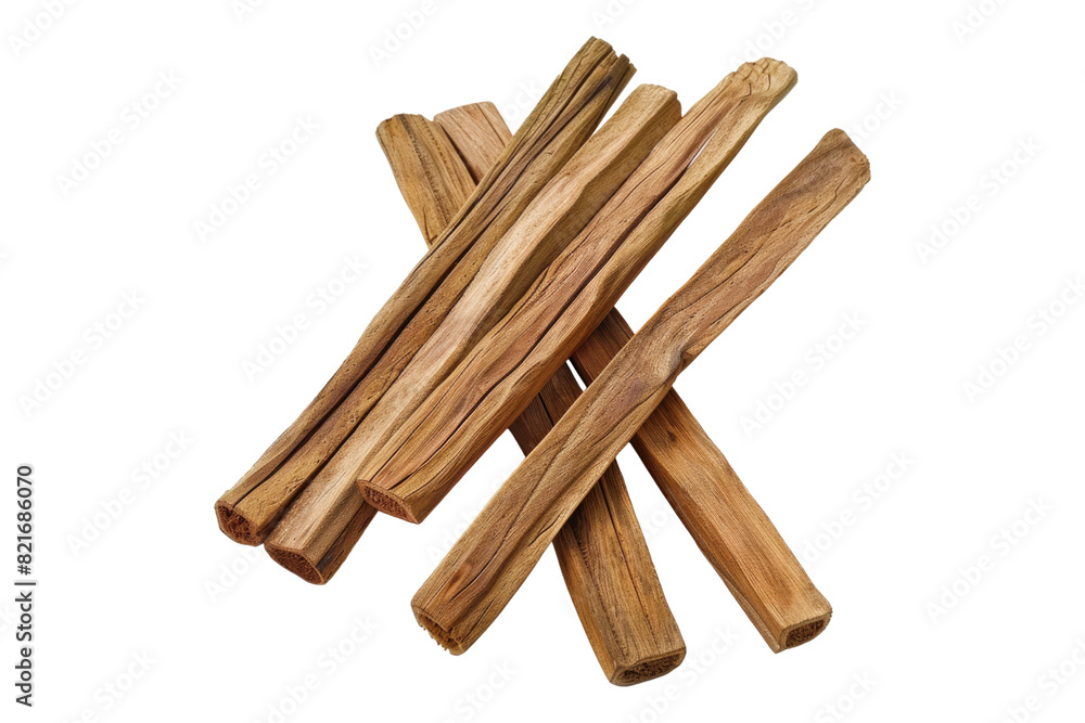 Sandalwood sticks Isolated on transparent background Sandalwood sticks Isolated on transparent background