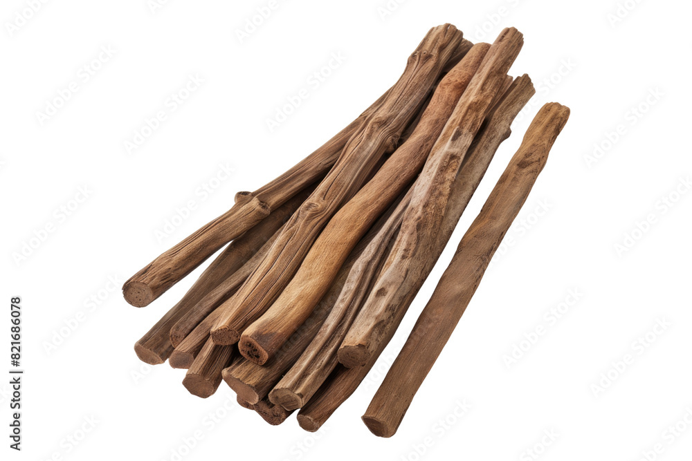 Sandalwood sticks Isolated on transparent background Sandalwood sticks Isolated on transparent background