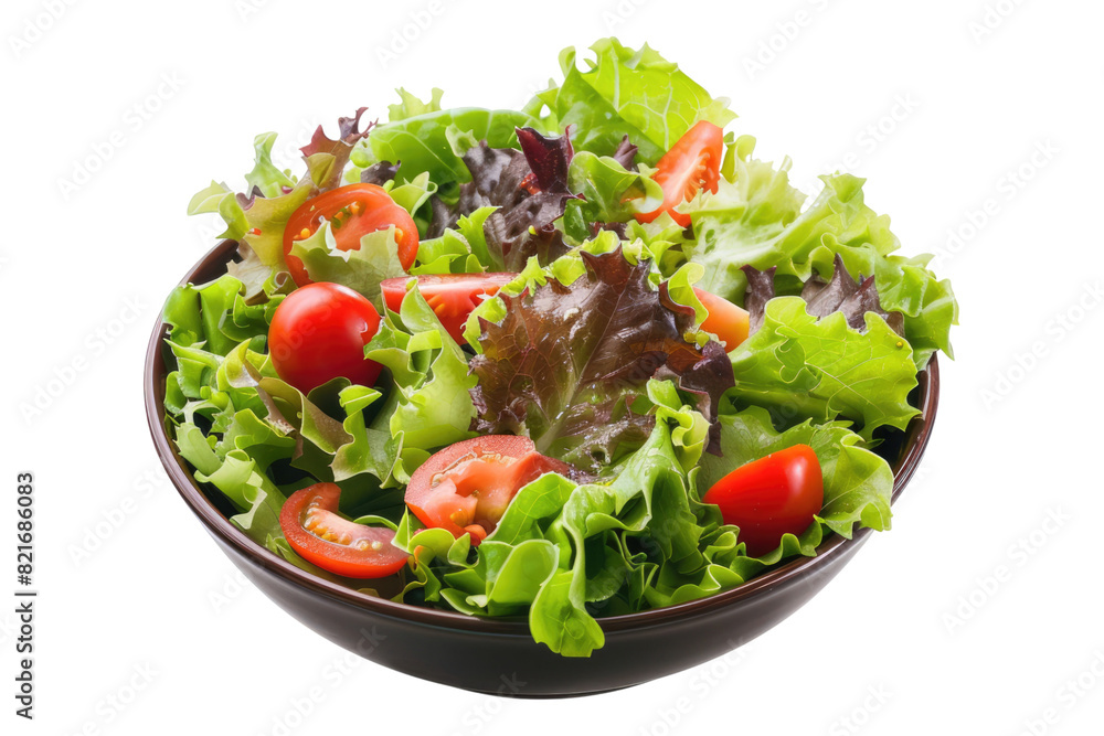 Salad Isolated on transparent background Salad Isolated on transparent background