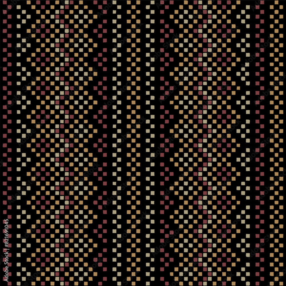 folk carpet. hand drawn squares. vector seamless pattern. decorative art. black gold silver maroon repetitive background. geometric fabric swatch. wrapping paper. continuous textile design template folk carpet. hand drawn squares. vector seamless pattern. decorative art. black gold silver maroon repetitive background. geometric fabric swatch. wrapping paper. continuous textile design template