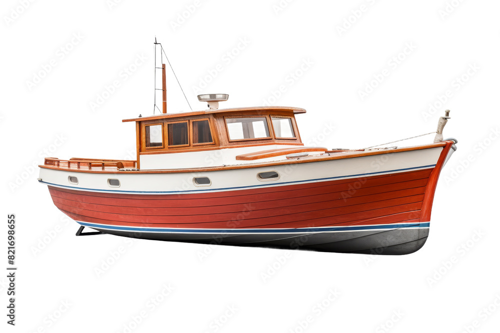 Fishing Boat Graphic Isolated on Transparent Background Fishing Boat Graphic Isolated on Transparent Background