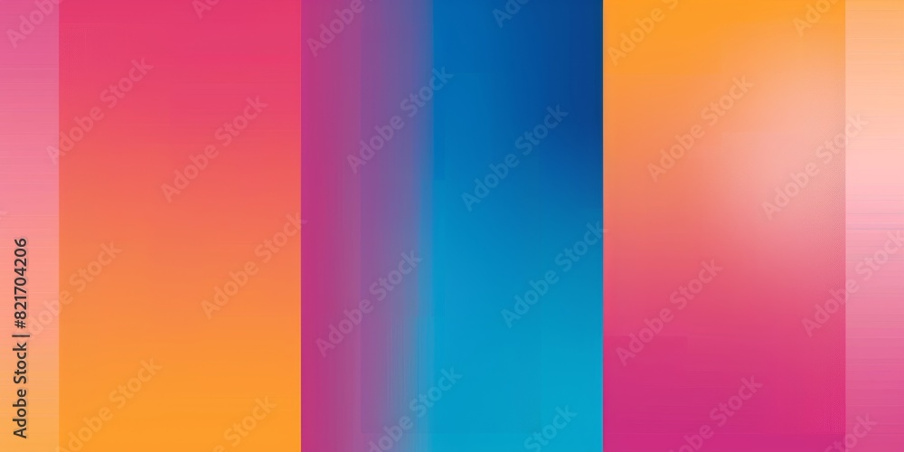 Obraz premium smooth three color gradient