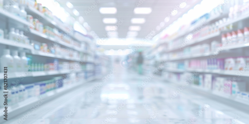 supermarket shopping cart with white blur background supermarket shopping cart with white blur background
