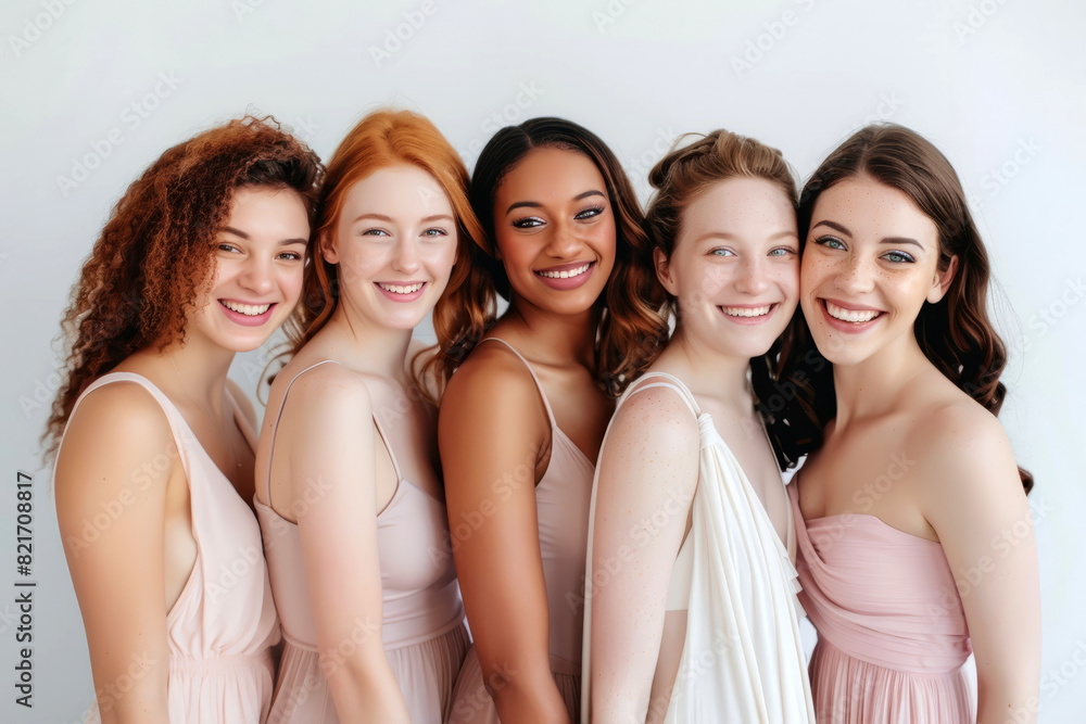 women in their thirties, posing for photos with smiles and relaxed postures, women in their thirties, posing for photos with smiles and relaxed postures,