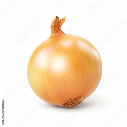 Wallpaper Mural Gold onion vegetable bulbs on white background Torontodigital.ca