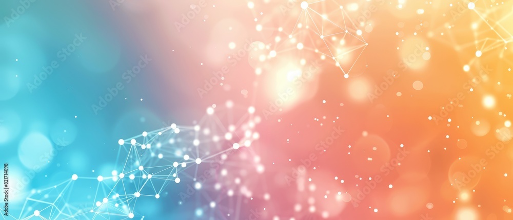 Template for science and technology presentation. Plexus style background. Template for science and technology presentation. Plexus style background.