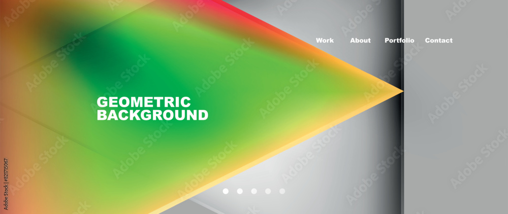 Flowing bright neon gradients geometric abstract background with triangles and lines. Fluid color pattern of color liquid gradient background for wallpaper, banner, background, card, landing page Flowing bright neon gradients geometric abstract background with triangles and lines. Fluid color pattern of color liquid gradient background for wallpaper, banner, background, card, landing page