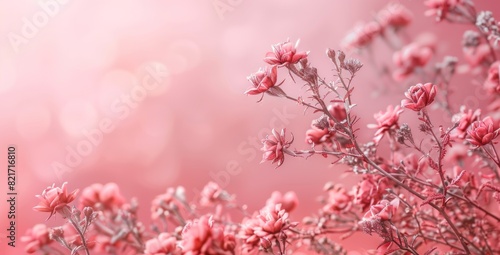Small Flower Background with Delicate Charm © Image_Shop