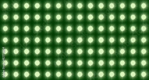 green background