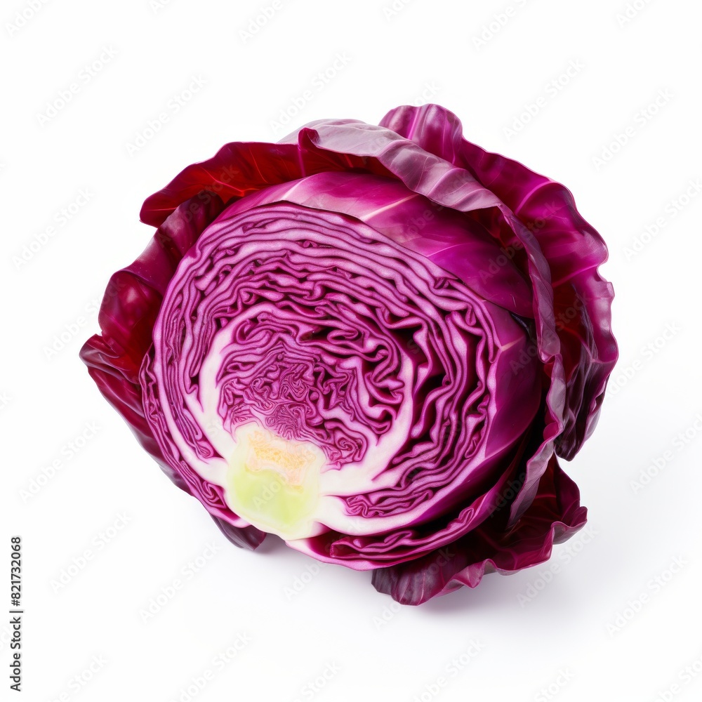 whole red cabbage isolated on white whole red cabbage isolated on white