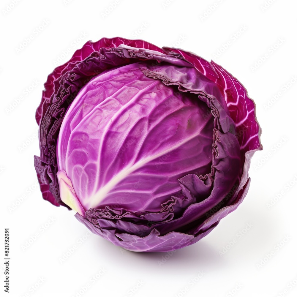 whole red cabbage isolated on white whole red cabbage isolated on white