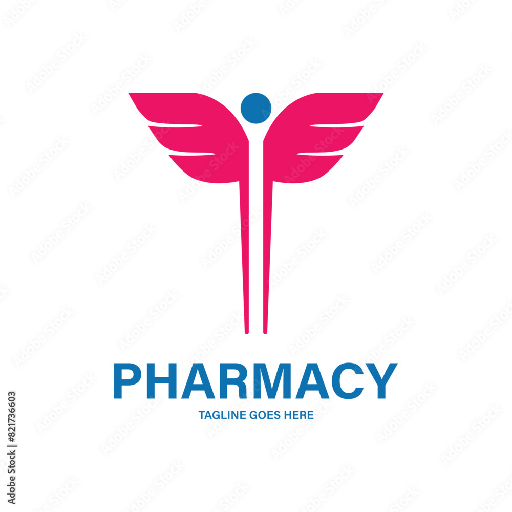 Pharmacy logo design Pharmacy logo design