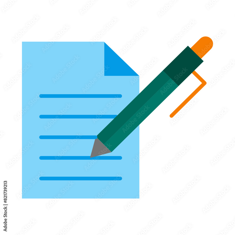 Blogging Flat icon Blogging Flat icon