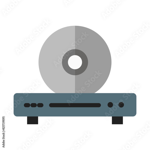 CD Player  Flat icon