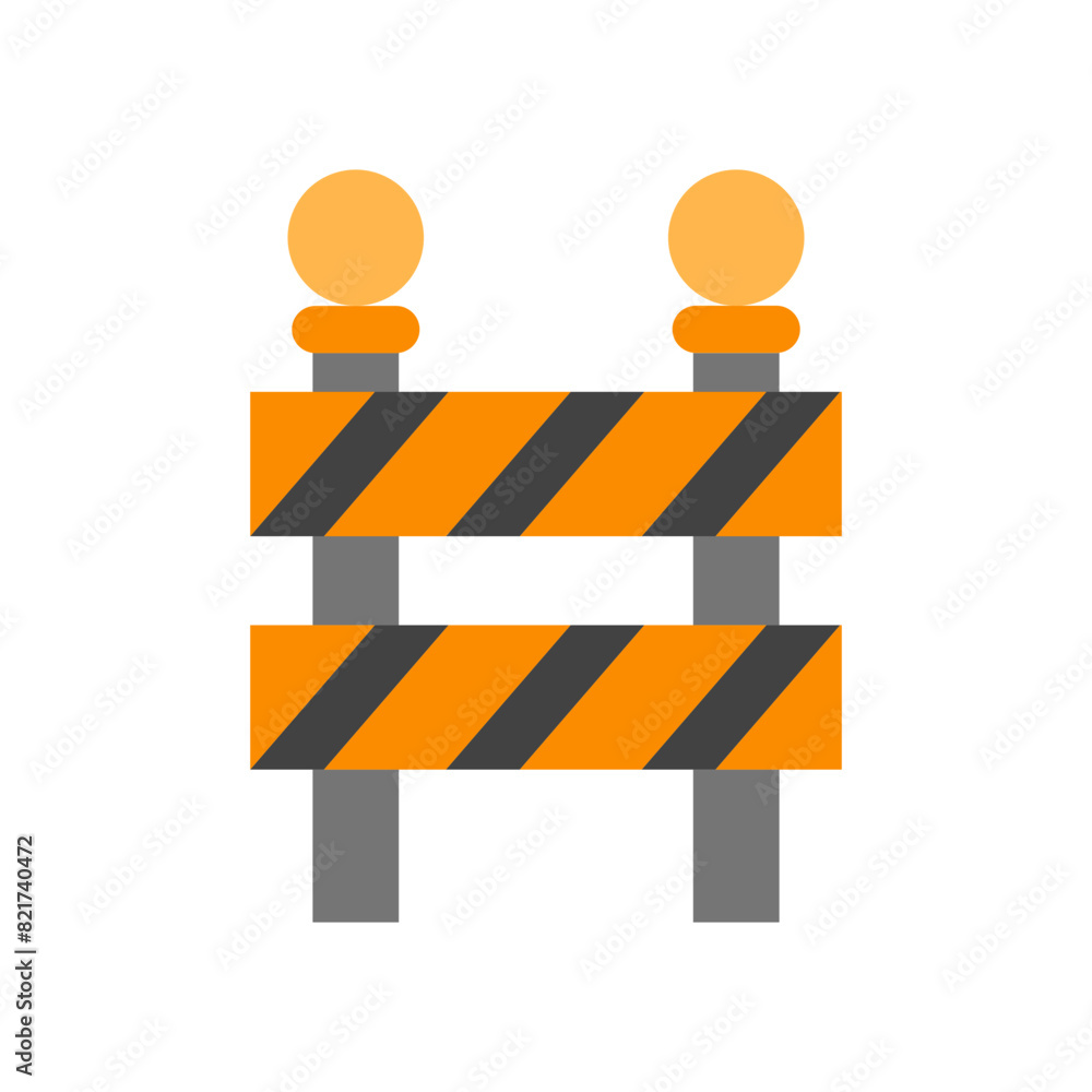 Barrier Flat icon Barrier Flat icon
