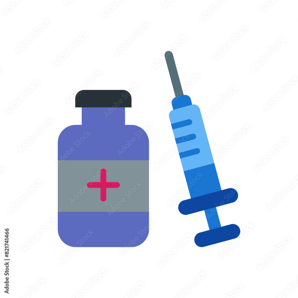 Vaccine Flat icon Vaccine Flat icon