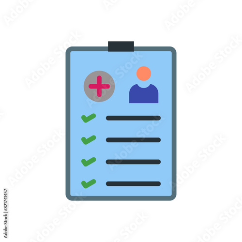 Medical History  Flat icon