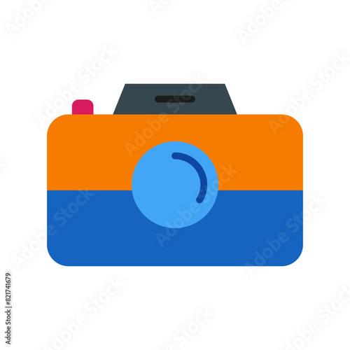 Camera  Flat icon photo