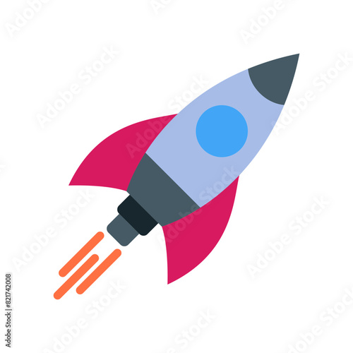 Rocket  Flat icon