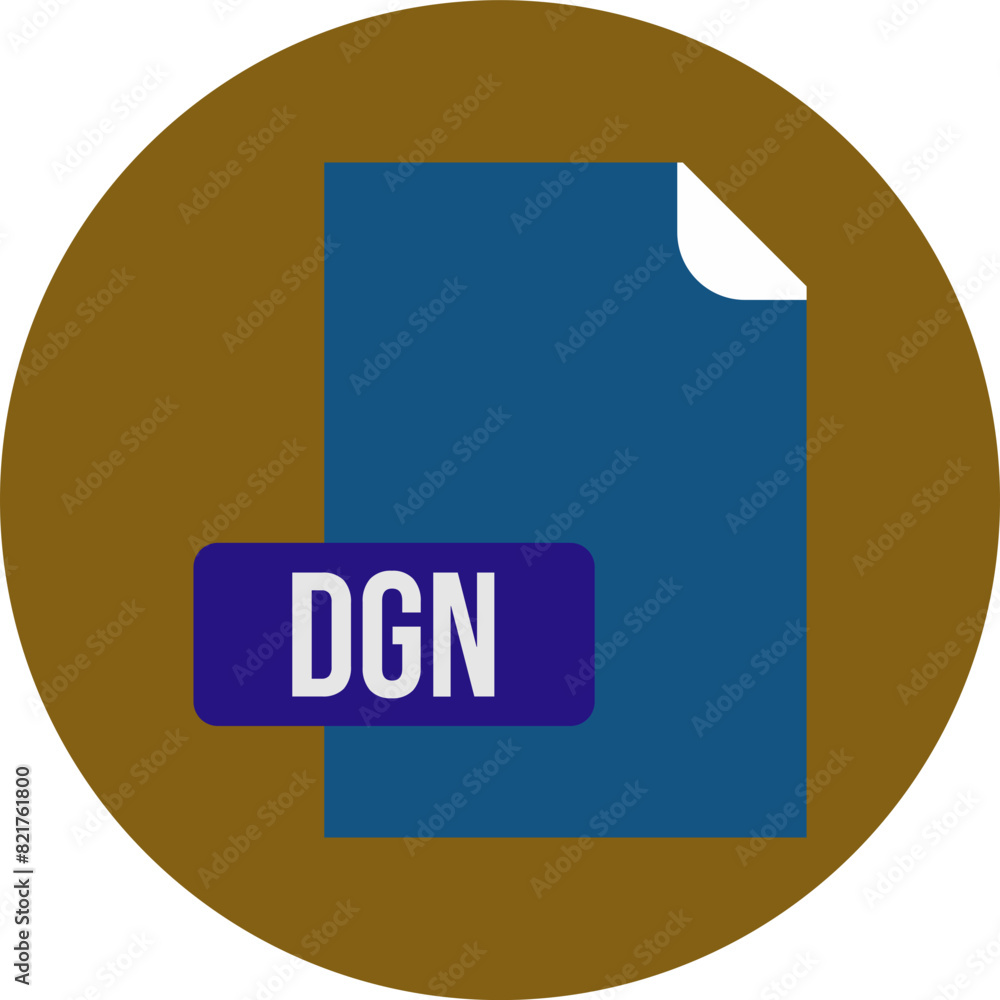 DGN file format icon rounded circle BG DGN file format icon rounded circle BG