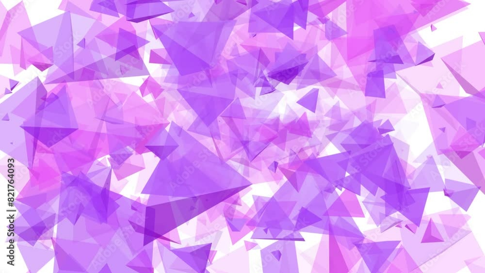 3D Pyramid polygon triangle animated shapes on white background digital geometric pattern motion graphics design illusion effect pastel colour pink 3D Pyramid polygon triangle animated shapes on white background digital geometric pattern motion graphics design illusion effect pastel colour pink