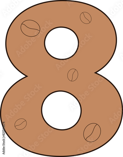 8 eight number coffee bean cafe