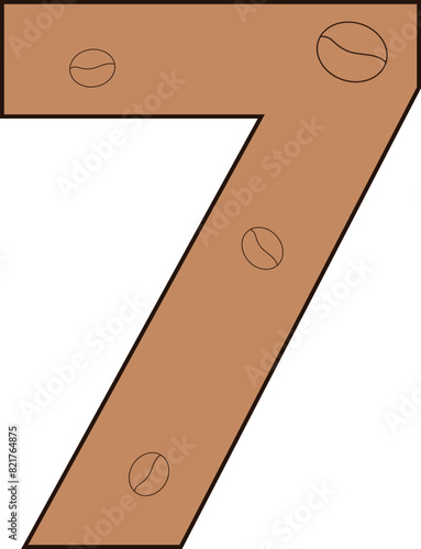 7 seven number coffee bean cafe