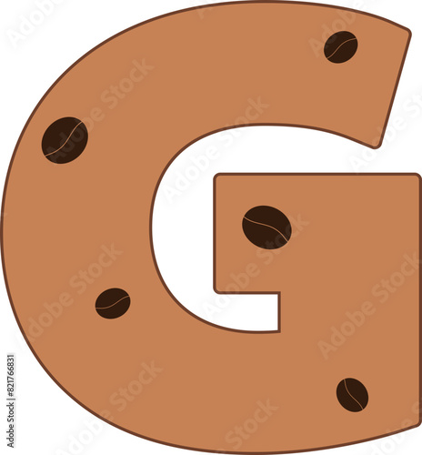 g alphabet coffee bean cafe