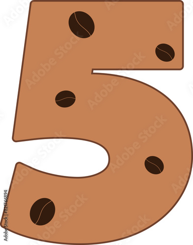 number 5 five coffee bean cafe