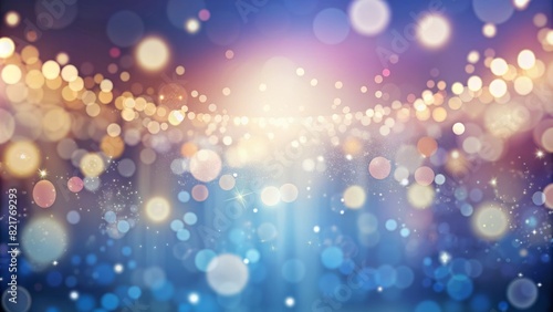 Blurred light spots (bokeh) wedding background.