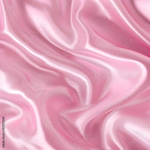 Light pink silk cloth wavy background image photo