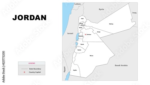 Fotografija Jordan Map