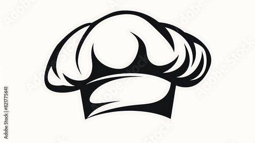 Hat vector logo. chef hat logo vector illustration. restaurant logo. cooking logo