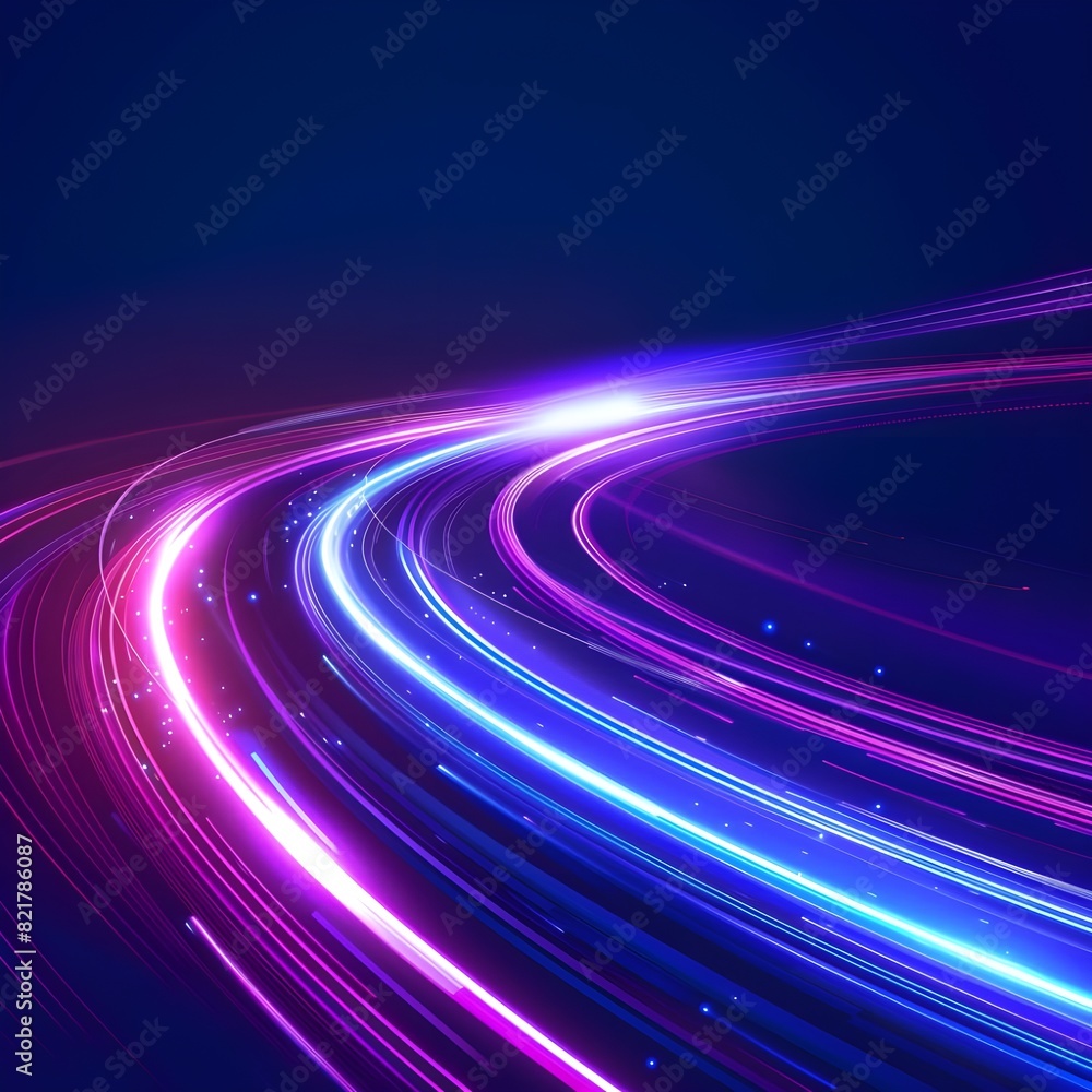 Abstract background with light speed lines and futuristic technology concept Abstract background with light speed lines and futuristic technology concept