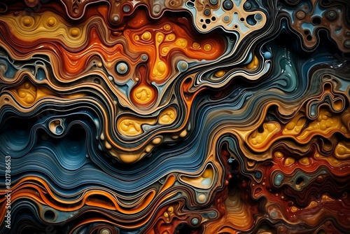 dynamic 3D abstract background in vibrant colors

