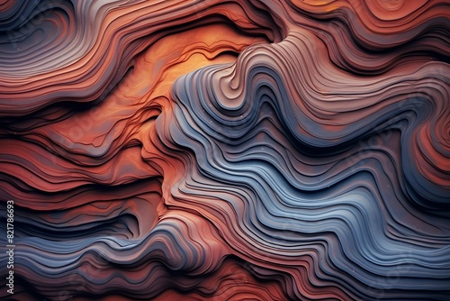 dynamic 3D abstract background in vibrant colors
