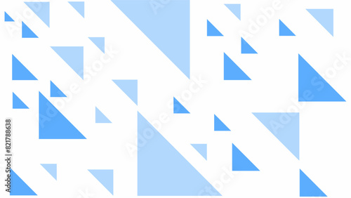 Simple modern flat background with abstract triangle design