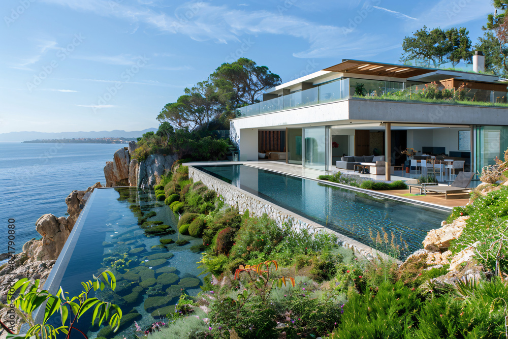 Fototapeta premium modern house