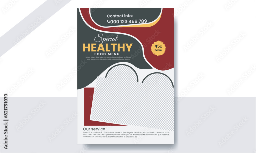 food and restaurant flyer design template food and restaurant flyer design template