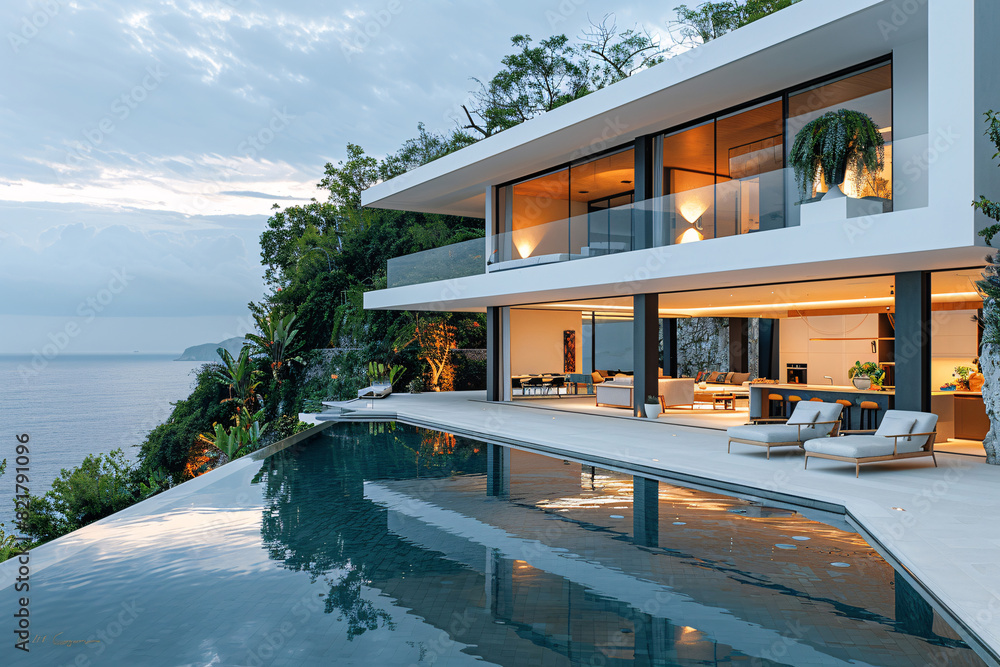 Fototapeta premium modern house