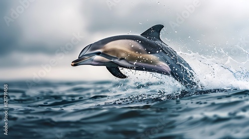 dolphins jumping , marine animals © Panupan