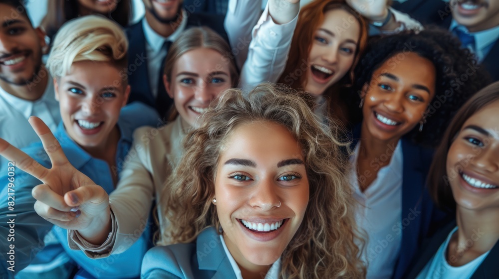 Successful group of multiethnic entrepreneurs and businessmen achieving goals in corporate office. Successful group of multiethnic entrepreneurs and businessmen achieving goals in corporate office.