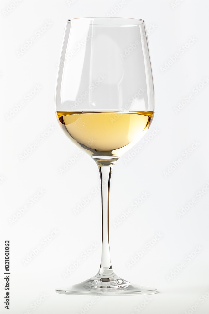 A glass with white wine isolated on white background. Rose wine splashing in glassware. A glass with white wine isolated on white background. Rose wine splashing in glassware.