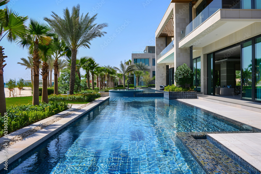 Fototapeta premium modern house