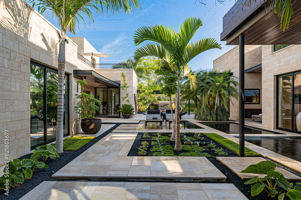 Fototapeta premium modern house