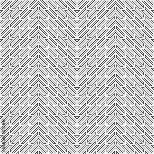 Abstract geometric seamless pattern lines.