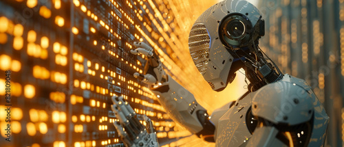 AI-driven robots and machinery reducing labor costs and increasing productivity