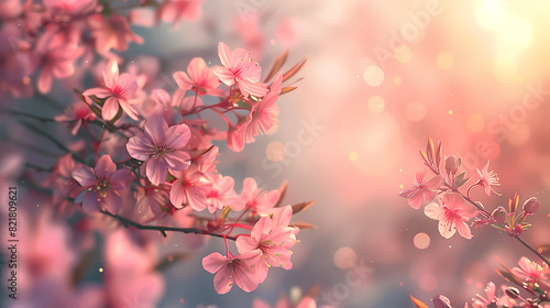 spring blooming flowers