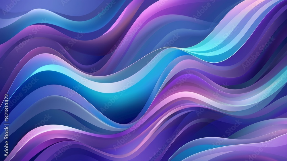 A smooth, shiny modern background with abstract waves A smooth, shiny modern background with abstract waves